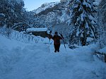 Neve copiosa a Capovalle di Roncobello